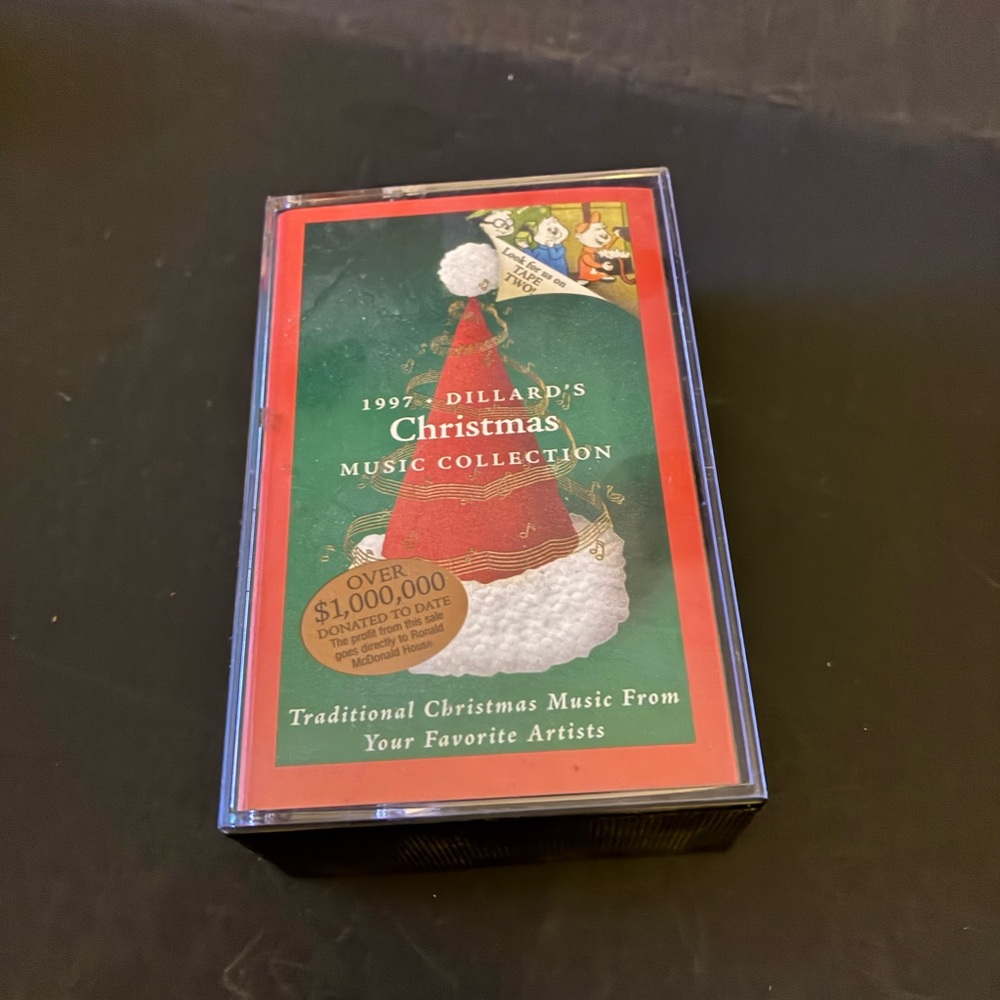 Dillard's Christmas Music Collection Cassette
